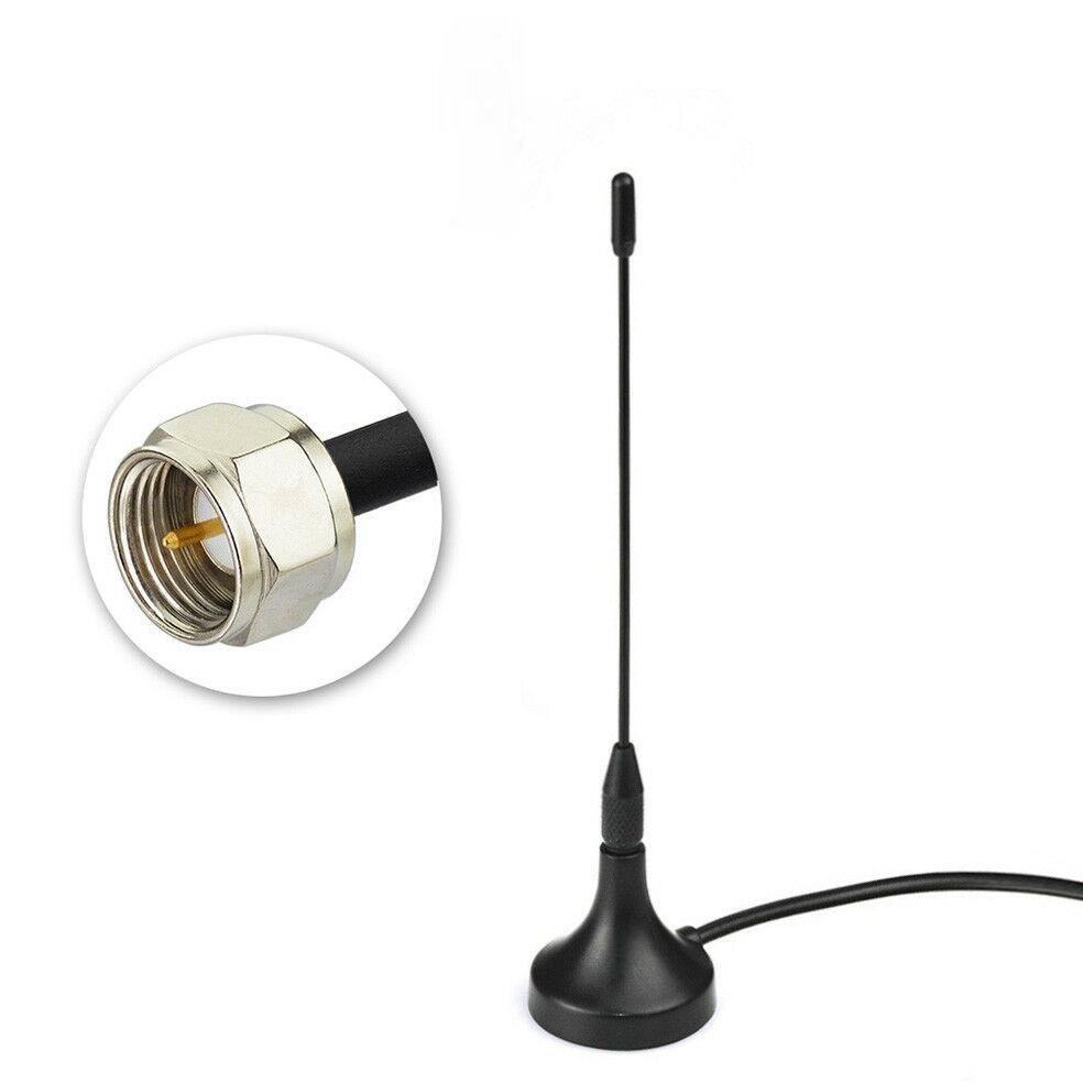 3dBi DVB-T2 ATSC ISDB F Type Magnetic Base Antenna for Digital TV HDTV Tuner